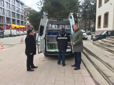 Simav İlçe Emniyet Müdürlüğü'ne 'Olay Yeri İnceleme Aracı'