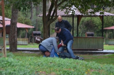Alkollü Genç, Polise Zor Anlar Yaşattı