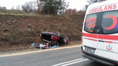 Ankara'da Trafik Kazası Açıklaması 2 Yaralı