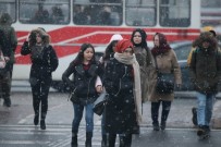 KAYAK SEZONU - Kayseri'de Beklenen Kar Yağışı Başladı