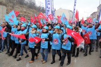 TOPLU İŞ SÖZLEŞMESİ - Metal İşçileri MESS'i Protesto Yürüyüşü Yaptı