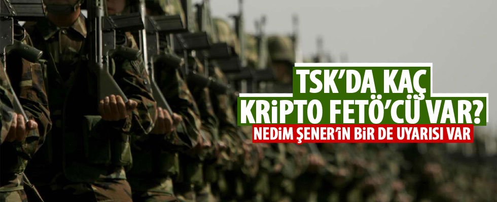 Nedim Şener'den kritik uyarı