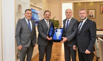Başkan Saraçoğlu'ndan Bakan Öshaseki'ye Teşekkür Ziyareti