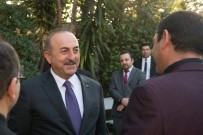 Dışişleri Bakanı Mevlüt Çavuşoğlu Los Angeles'da Yaşayan Türklerle Bir Araya Geldi