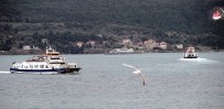 Gökçeada'da Feribot Seferlerine Fırtına Engeli