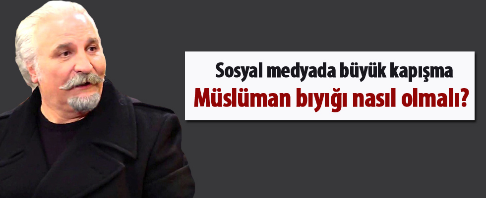 Sosyal medyada bıyık polemiği