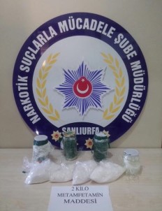 Şanlıurfa'da 2 Kilo Metamfetamin Maddesi Ele Geçirildi