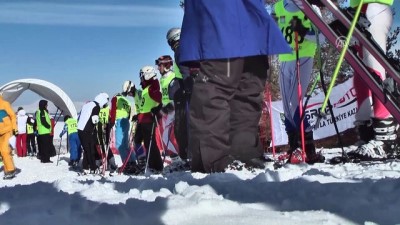 Sarıkamış'ta Kayak Yarışları Tamamlandı