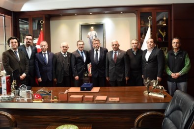 Ziraat Mühendisleri Odası'ndan Başkan Ataç'a Ziyaret