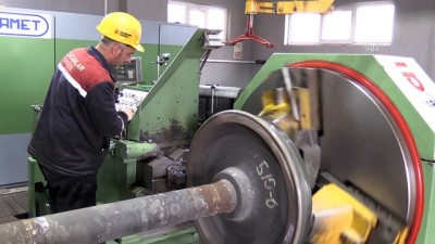 Almanya Ve Fransa'nın Vagonları Dinar'da Onarılıyor