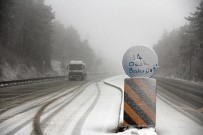 Bolu Dağı'nda Kar Yağışı Başladı
