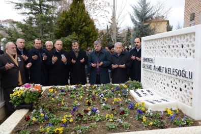 Hayırsever İşadamı Dr. Ahmet Keleşoğlu Mezarı Başında Anıldı