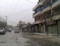 KEPENK KAPATMA - Münbiç'te esnaf PYD/PKK cinayetlerine karşı kepenk indirdi