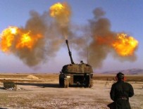 TSK'den Afrin'e yoğun topçu atışı