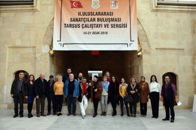 10 ülkeden gelen 24 ressam Tarsus'ta buluştu