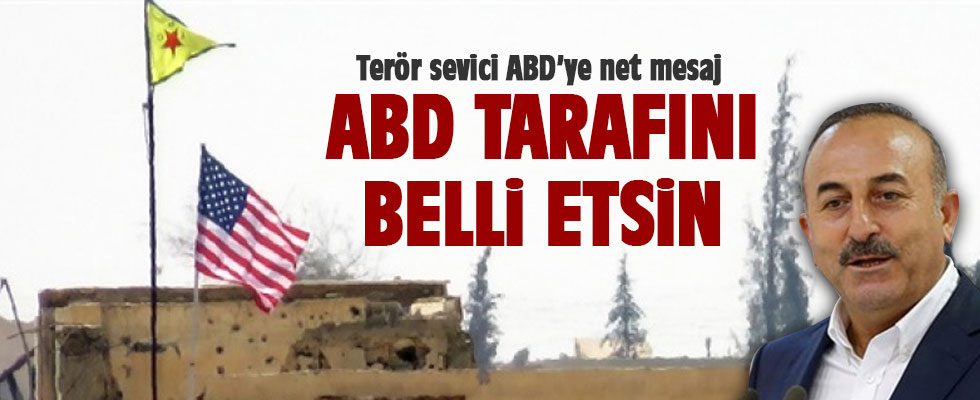 Çavuşoğlu'ndan ABD'ye sert mesaj