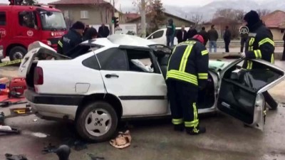 Karaman'da Trafik Kazası Açıklaması 1 Ölü, 6 Yaralı
