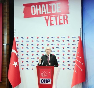 Kılıçdaroğlu, OHAL'de Yeter Forumu'nun Açılışında Konuştu
