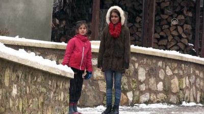 Kırklareli'nin Yüksek Kesimlerinde Yoğun Kar