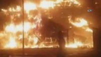 Rusya'da Süpermarkette Yangın Açıklaması Yaralılar Var