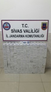 Sivas'ta Kaçak Sigara Operasyonu