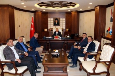 Başkan Arslan'dan Vali Toprak'a Ziyaret