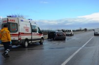 Biga'da Kaza Açıklaması 2 Yaralı