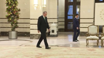 Cumhurbaşkanı Erdoğan, Ürdün Büyükelçisi İsmail İssa Rifaie'ni Kabul Etti