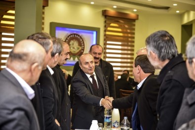 Milletvekili Çelik Ve Başkan Arslan, Taşköprü'de Muhtarlarla Bir Araya Geldi