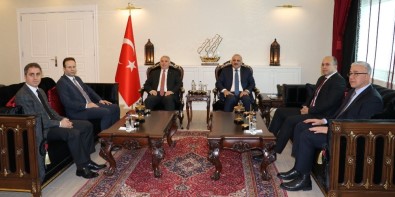Muş Valisi Yıldırım'dan Vali Zorluoğlu'na Ziyaret
