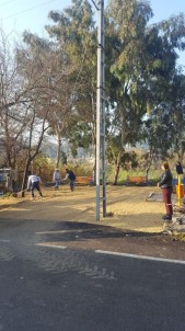 Samandağ'da Parklara Çevre Düzenlemesi