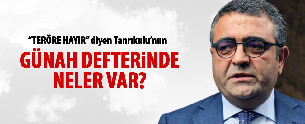 Sezgin Tanrıkulu, 'Teröre hayır' dedi