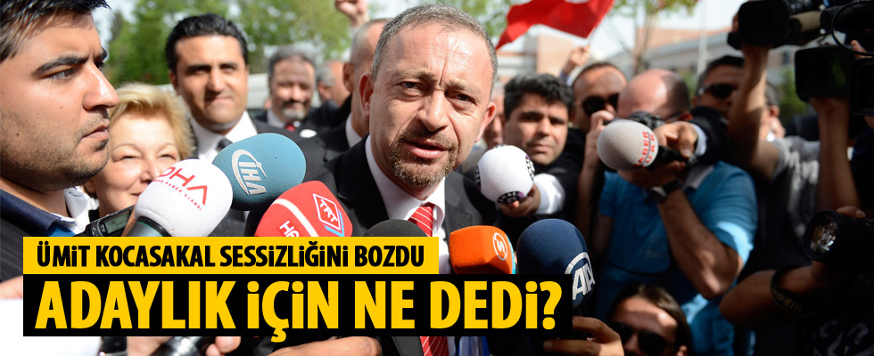 Ümit Kocasakal: Artık birileri sesini yükseltmeli