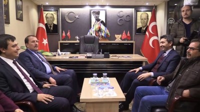 AK Parti Genel Başkan Yardımcısı Karacan'dan MHP'ye Ziyaret