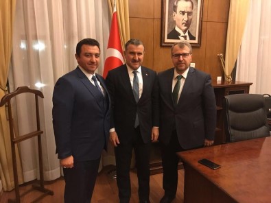 Başkan Bakıcı'dan Spor Bakanı Osman Aşkın Bak'a Ziyaret