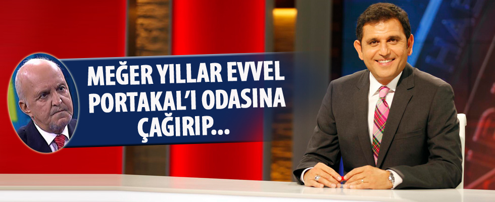Mehmet Ali Birand, Fatih Portakal'ı odasına çağırıp...