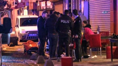 (Özel) Beyoğlu'nda Pidecide Yaşanan Silahlı Saldırı Kamerada