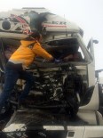 TIR ŞOFÖRÜ - Ağrı'da Trafik Kazası Açıklaması 1 Yaralı