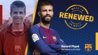 LA LIGA - Barcelona Pique'nin sözleşmesini uzattı