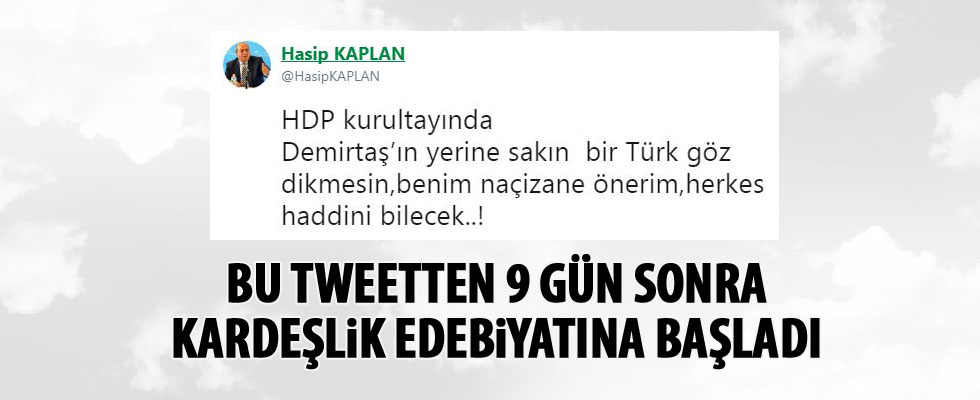Hasip Kaplan'ın Afrin operasyonu rahatsızlığı