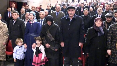 Kars'ta Devlet Övünç Madalyası Ve Beratı Tevcih Töreni
