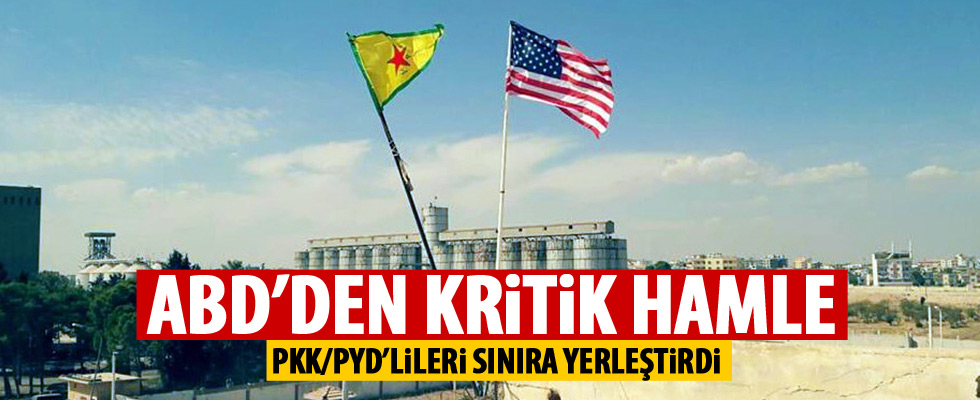 ABD, PYD/PKK'yı Türkiye sınırına yerleştiriyor