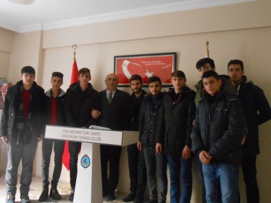 Erzurum Lisesi Öğrencilerinden Mehmetçik Vakfı'na Ziyaret