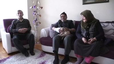 Evi Yanan Ali Dedenin Tedavisi Sürüyor