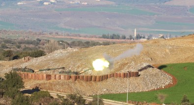 Türk Obüsleri Afrin'i Vurmaya Devam Ediyor