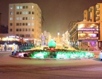Yozgat'ta Kar Yağışı Gece Boyunca Etkisini Sürdürdü