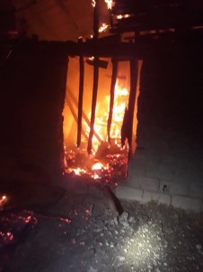 Elazığ'da Ev Yangını