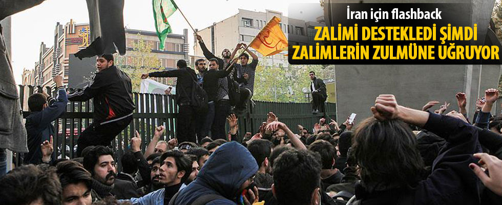 Zalimi destekleyen İran zalimlerin zulmüne uğruyor