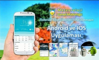 Meteorolojik veriler artık mobil uygulamada