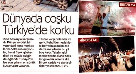 Cumhuriyet'ten yılbaşıyla ilgili algı operasyonu